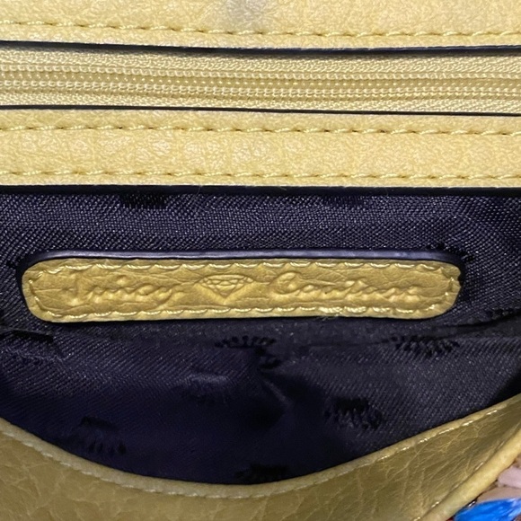 JUICY Couture Rainbow Woven Crossbody Adjustable Strap Y2K Colorful Ties - Picture 7 of 13